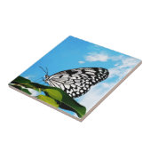 Carreau Papillon et ciel (Côté)