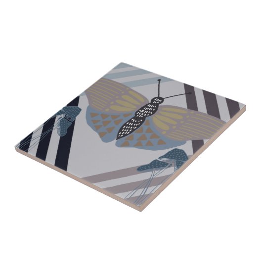 Carreau Papillon moderne (Côté)