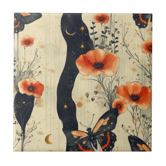 Carreau Papillon Sauvage Vintage (6) (Devant)