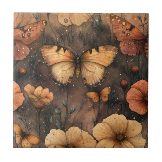 Carreau Papillon sauvage vintage (8) (Devant)