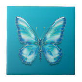 Carreau Papillon turquoise (Devant)