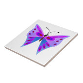 Carreau Papillon violet (Côté)