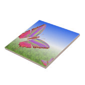 Carreau Papillons Abstraits Carrelage céramique (Côté)