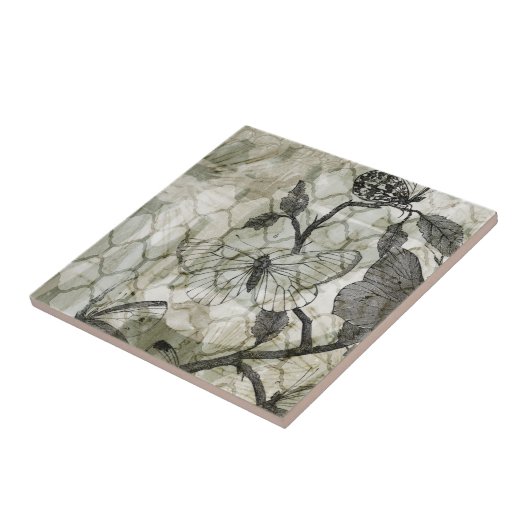 Carreau Papillons arabes II (Côté)