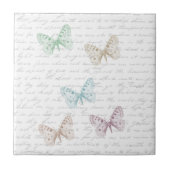 Carreau Papillons doux (Devant)