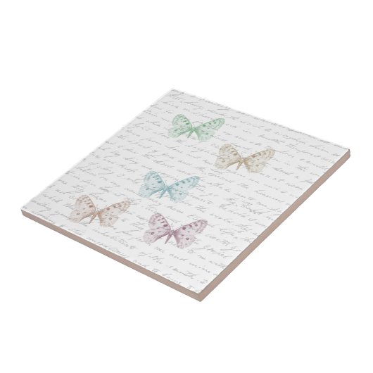 Carreau Papillons doux (Côté)