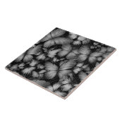 Carreau Papillons gris Imprimer (Côté)