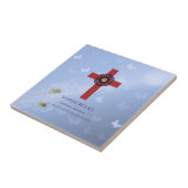 Carreau Papillons originaux de conception croisée Pet Memo (Côté)