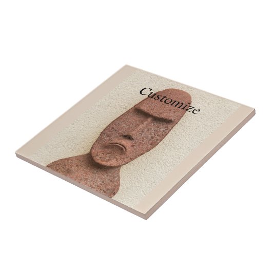 Carreau Pâques Île Moai Head Thunder Cove (Côté)