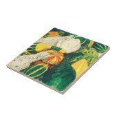 Carreau Paquet de semences vintage, Gourdes mixtes (Côté)