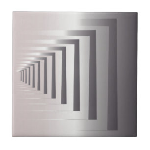 Carreau par des portes ouvertes