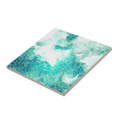 Carreau Par la mer, copie abstraite de mosaïque (Côté)