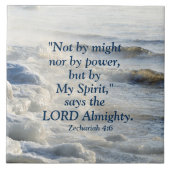 Carreau Par Mon Esprit, Écriture Ocean Waves Carrelage cér (Devant)