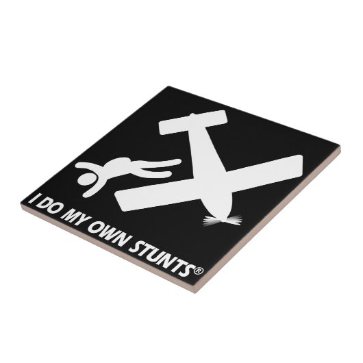 Carreau Parachutisme mes propres cascades (Côté)