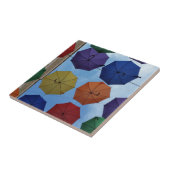 Carreau Parapluies colorés (Côté)