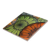 Carreau parasols en vente, bagan, myanmar (Côté)