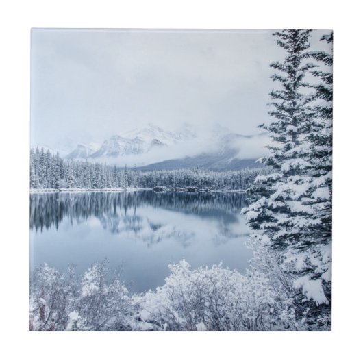 Carreau Parc national de Banff en hiver (Devant)