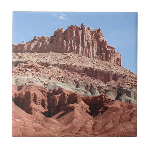 Carreau Parc national de récif de capitol, Utah,