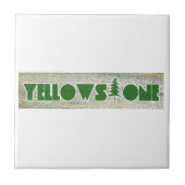 Carreau Parc national de Yellowstone (Devant)