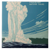 Carreau Parc national de Yellowstone (Devant)