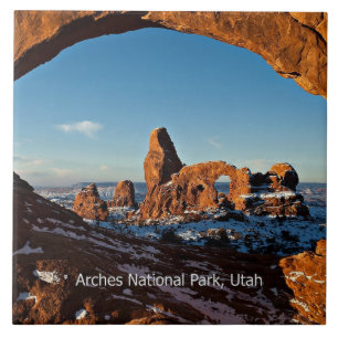 Carreau Parc national des Arches, Utah,