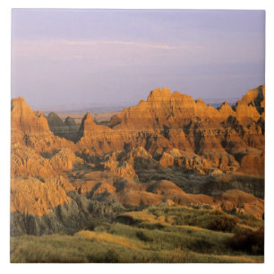 Carreau Parc national des Badlands au Dakota du Sud