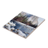 Carreau Parc national du Yosemite d'hiver (Côté)