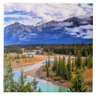 Carreau Parc national Jasper, Alberta, Canada