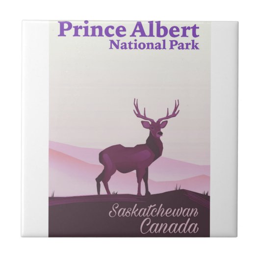 Carreau Parc national Prince-Albert, Saskatchewan, Canada (Devant)