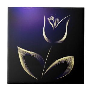 Carreau Parfait Golden Tulip Abstrait Perfection