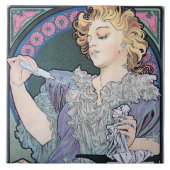 Carreau Parfum, Alphonse Mucha (Devant)