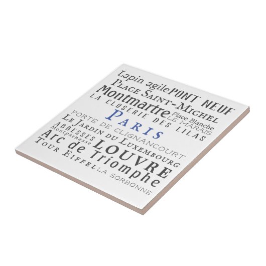 Carreau Paris et ses monuments (Côté)