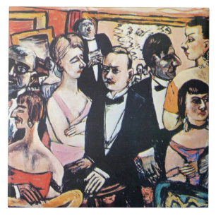 Carreau Paris Society, art de Max Beckmann