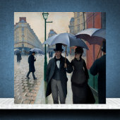 Carreau  Paris Street in Rainy Weather - Gustave Caillebot