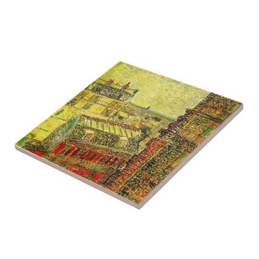 Carreau Paris Vue depuis la chambre de Vincent par Vincent (Côté)