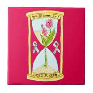 Carreau Parkinson's Find a Cure Small Ceramic Tile