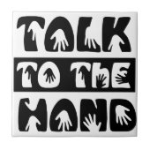 Carreau Parler À La Main (Devant)