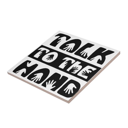 Carreau Parler À La Main (Côté)