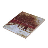 Carreau Parsonage Garden à Nuenen par Vincent van Gogh (Côté)