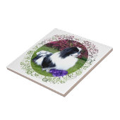 Carreau Parti-color Pekingese Dogs (Côté)