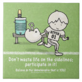 Carreau Participer à la vie (Devant)