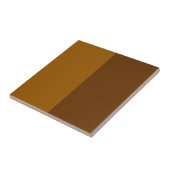 Carreau Partie Brown foncé clair demi-côtés (Côté)