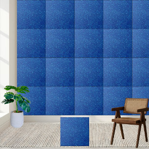 Carreau Parties scintillant bleue glamour et chatoyante