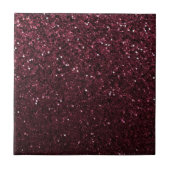 Carreau Parties scintillant Chic Maroon Chimmerge Sol Back (Devant)