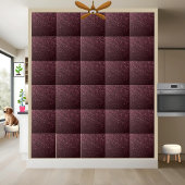 Carreau Parties scintillant Chic Maroon Chimmerge Sol Back