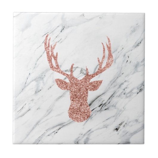 Carreau Parties scintillant Deer (Devant)