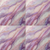 Carreau Parties scintillant en marbre violet de lavande