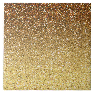 Carreau Parties scintillant Gold Faux Ombre