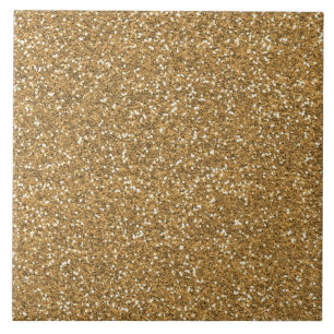 Carreau Parties scintillant Gold Glam Faux