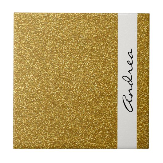 Carreau Parties scintillant Or, Arrière - plan Parties sci (Devant)